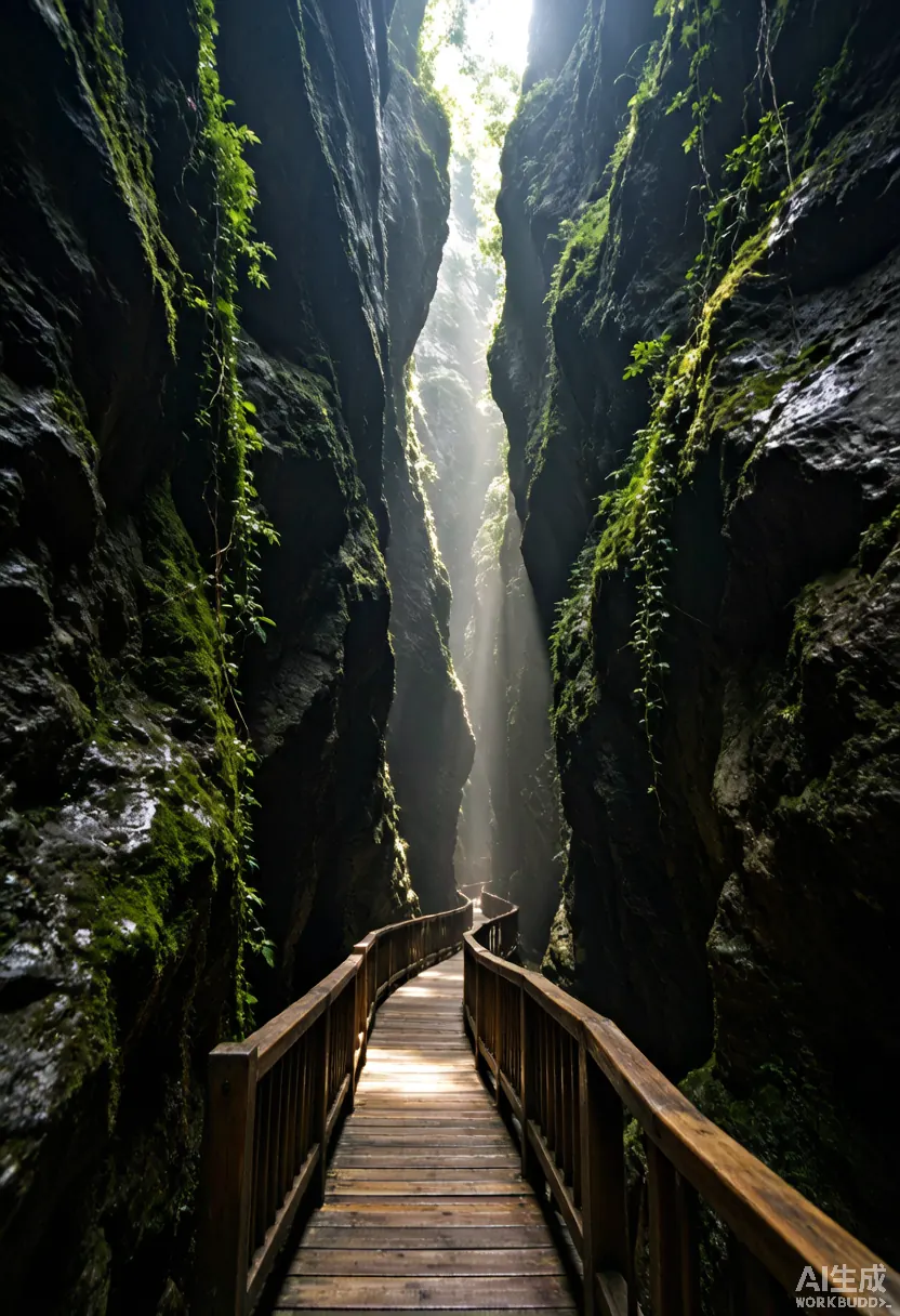 龙水峡地缝